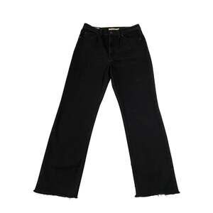 Levi's 70s High Straight Jeans Size 27 Raw Hem Grunge Whimsigoth Casual Classic
